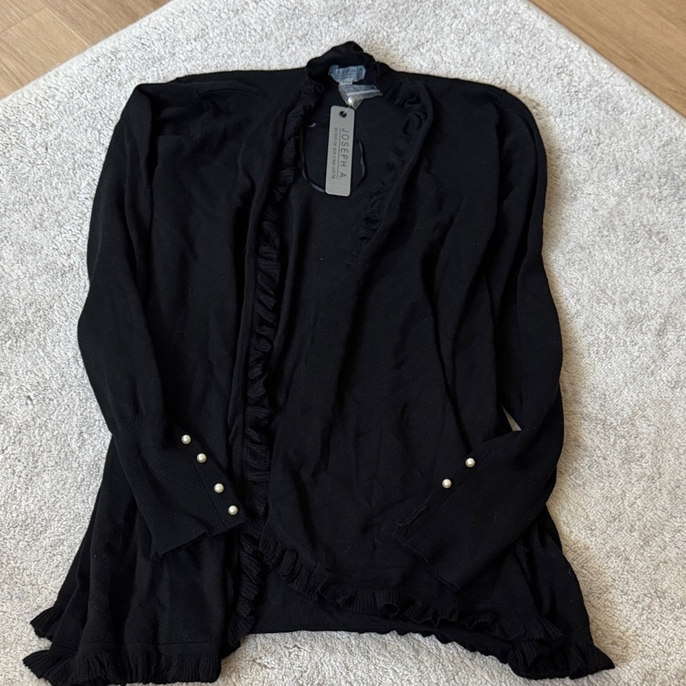 Joseph Black Knit Top